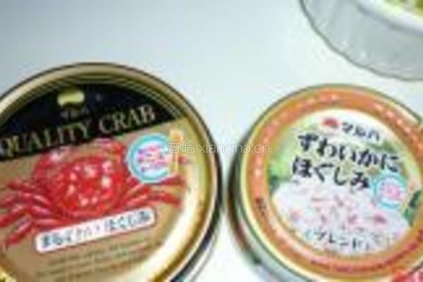 蟹肉盖浇饭的做法图解1