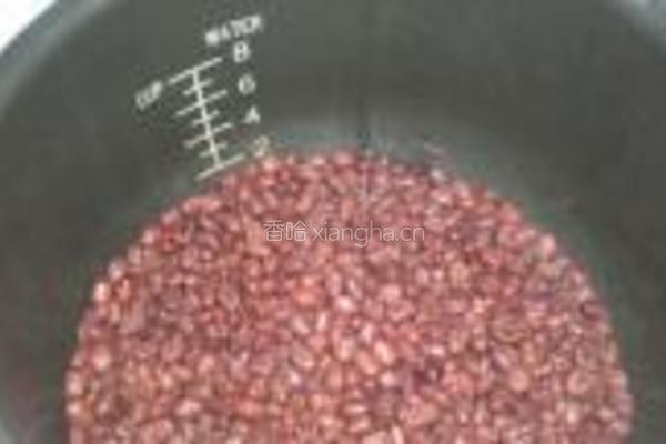 红豆黑米糊的做法图解6
