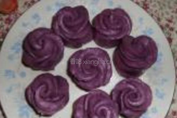 紫薯花的做法图解10