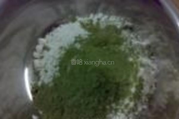 蜂蜜绿茶蛋糕的做法图解4