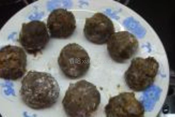枣泥菊花包的做法图解5