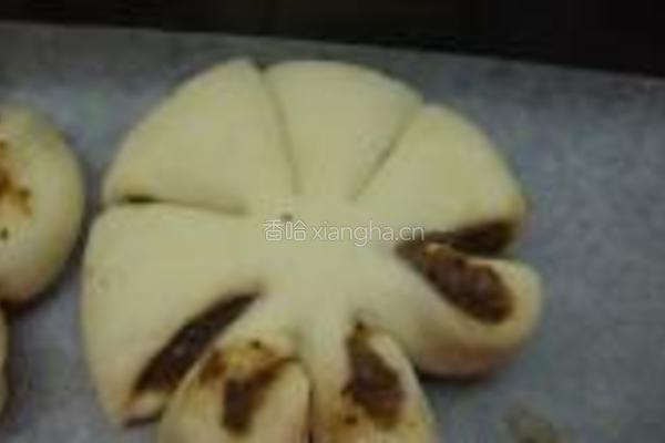 枣泥菊花包的做法图解9