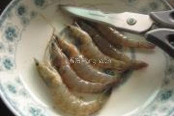 砂锅金虾粥的做法图解3