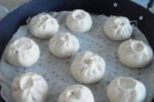 莴笋叶鸡蛋包子的做法图解9