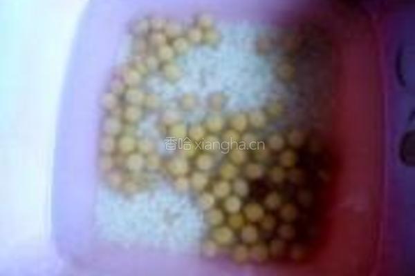 米润豆浆粥的做法图解2