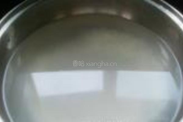 西芹火腿粥的做法图解3