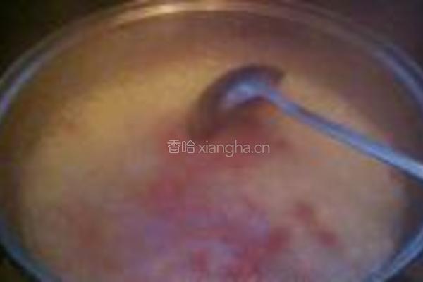 西芹火腿粥的做法图解9