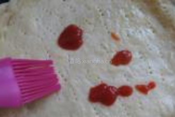 松子玉米披萨的做法图解5