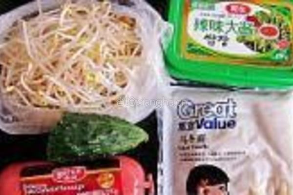韩式酱汤拉面的做法图解2