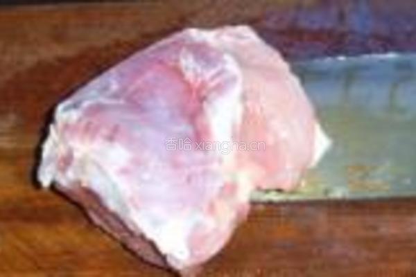 香菜肉馅大包子的做法图解1