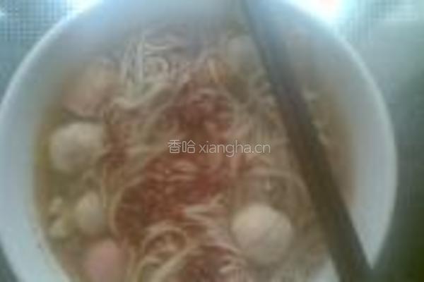 酸辣汤面的做法图解4