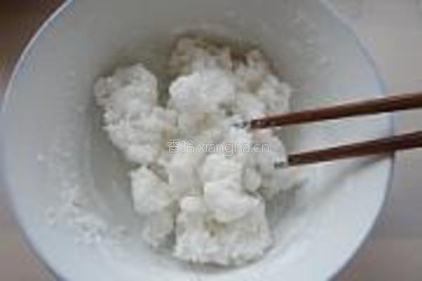 玫瑰蒸糕的做法图解4