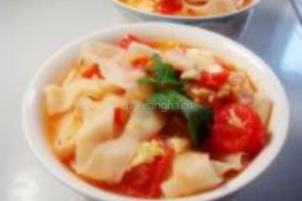 番茄鸡蛋烩饼的做法图解13