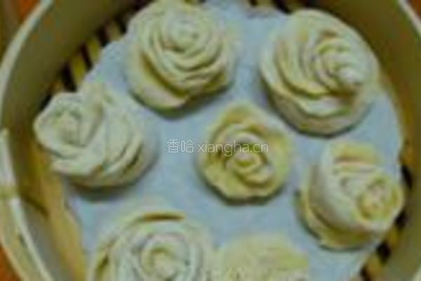 橙香玫瑰馒头的做法图解20