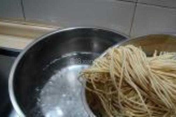 热拌麻酱面的做法图解4