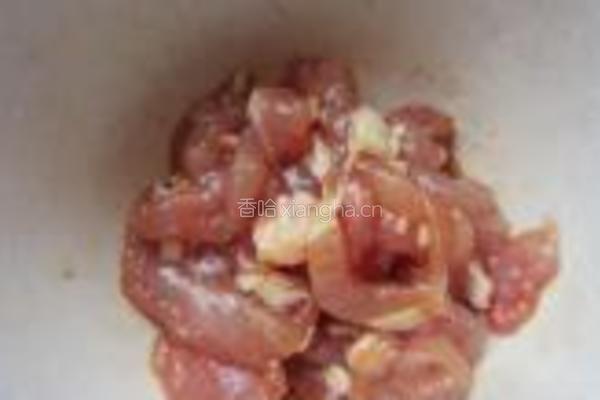 青菜肉丝炒面的做法图解1