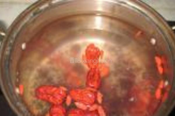 红枣桂圆粥的做法图解3