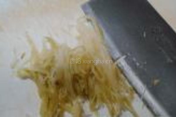 金钩榨菜香辣粉的做法图解1