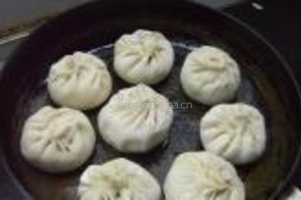 猪肉白菜生煎包的做法图解13