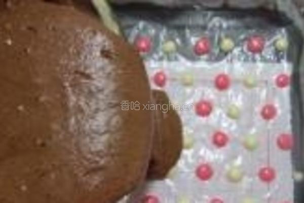 彩色波点蛋糕卷的做法图解15