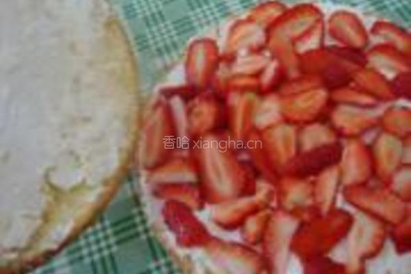 草莓奶油蛋糕的做法图解7