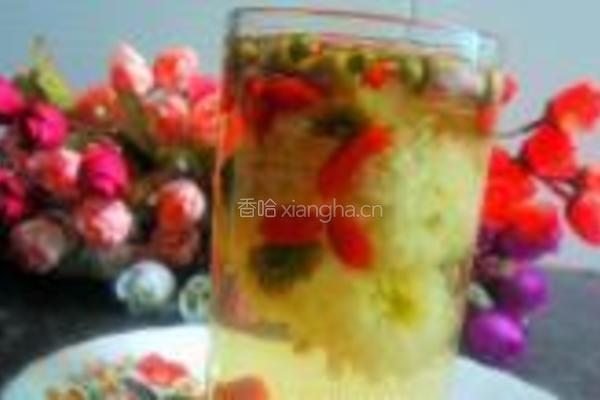菊花构杞茶的做法图解4
