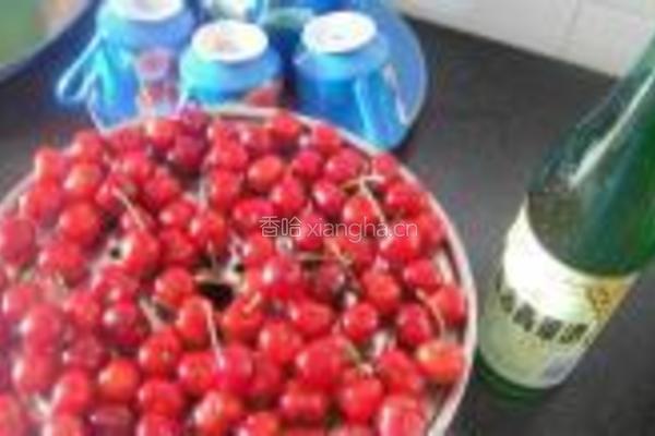 自制樱桃酒的做法图解2