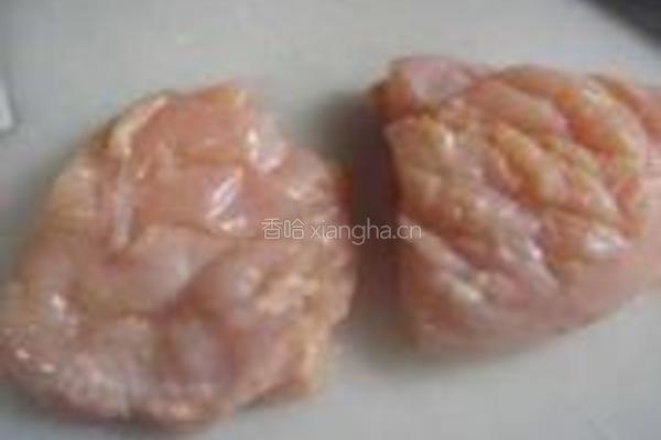 酱烤鸡肉汉堡的做法图解2