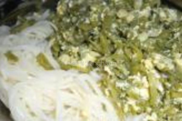 豆角鸡蛋打卤面的做法图解19