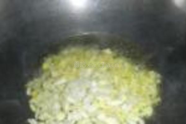 豆角鸡蛋打卤面的做法图解4