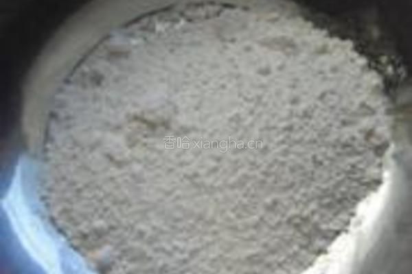 手工白雪馒头的做法图解1