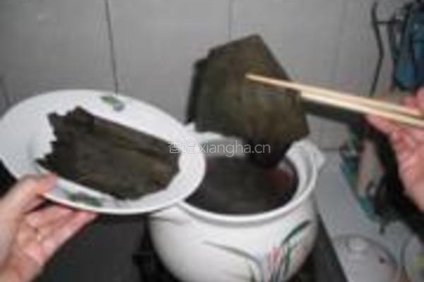 荷香冬瓜煲鸭粥的做法图解13