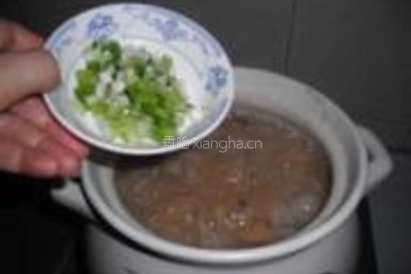 荷香冬瓜煲鸭粥的做法图解20