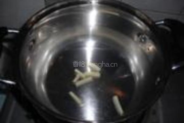 荷香冬瓜煲鸭粥的做法图解9