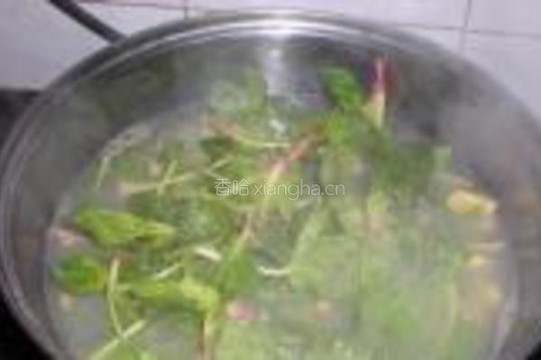 菠菜鸡蛋面的做法图解10