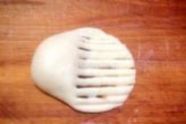 佛手豆沙面包的做法图解9