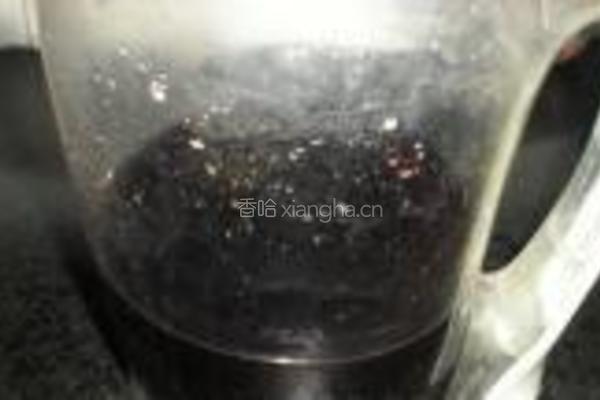 红豆黑米糊的做法图解10