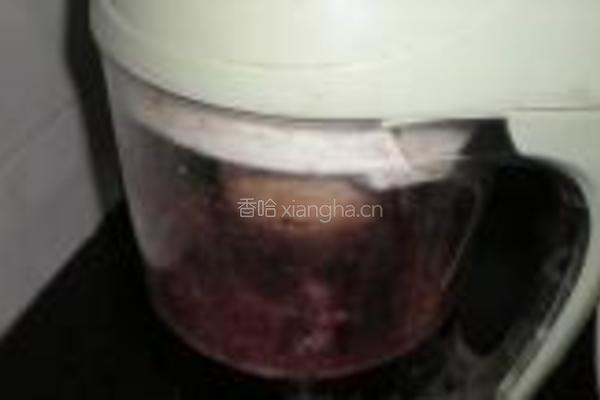 红豆黑米糊的做法图解12