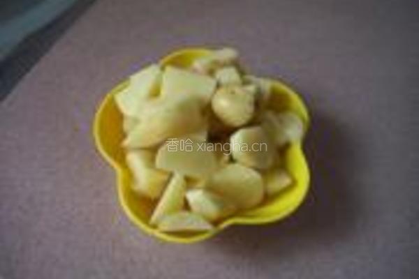 土豆焖饭的做法图解3