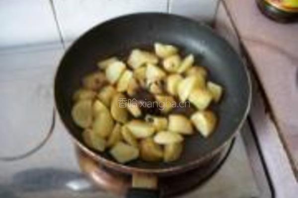 土豆焖饭的做法图解6