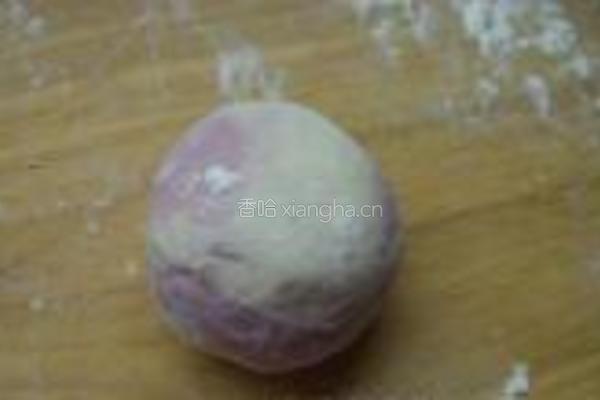 梦幻紫薯馒头的做法图解10