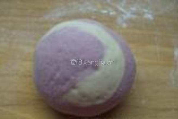 梦幻紫薯馒头的做法图解12