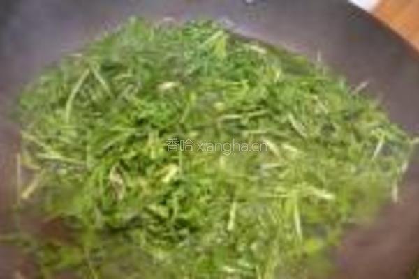 荠荠菜水饺的做法图解3