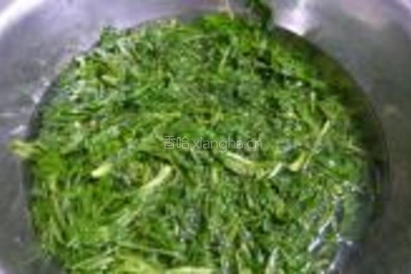 荠荠菜水饺的做法图解4