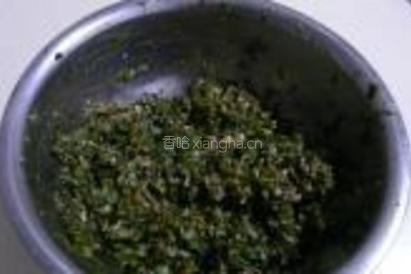 荠荠菜水饺的做法图解6
