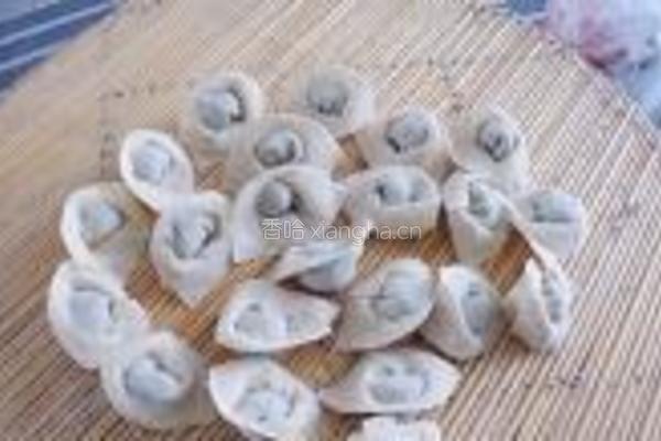 鸡汤荠菜馄饨的做法图解12