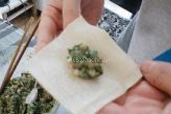 鸡汤荠菜馄饨的做法图解10