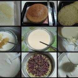 绿茶红豆慕斯蛋糕的做法[图]