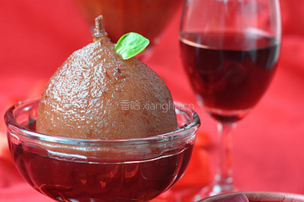 红酒煮梨