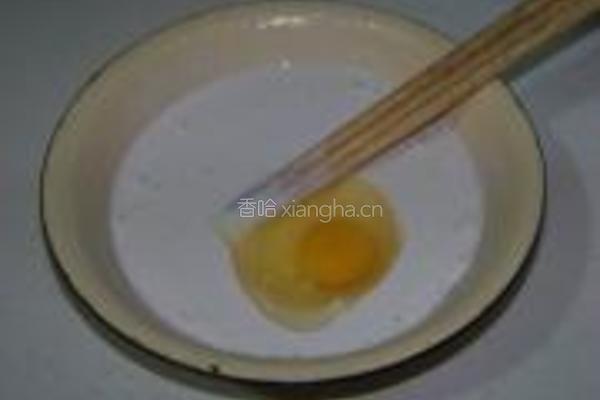 香菜鸡蛋淋饼的做法图解4